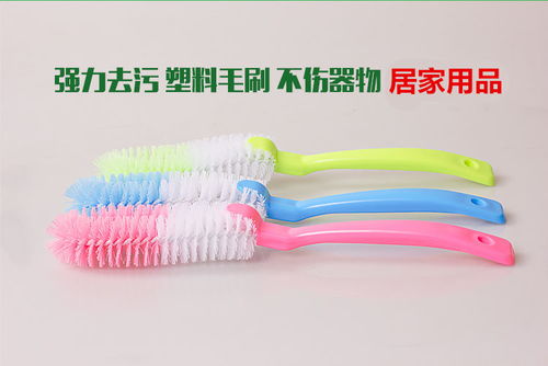 全方位無(wú)死角杯刷長(zhǎng)柄杯刷奶瓶刷清潔刷子創(chuàng)意家居廚房用品小百貨
